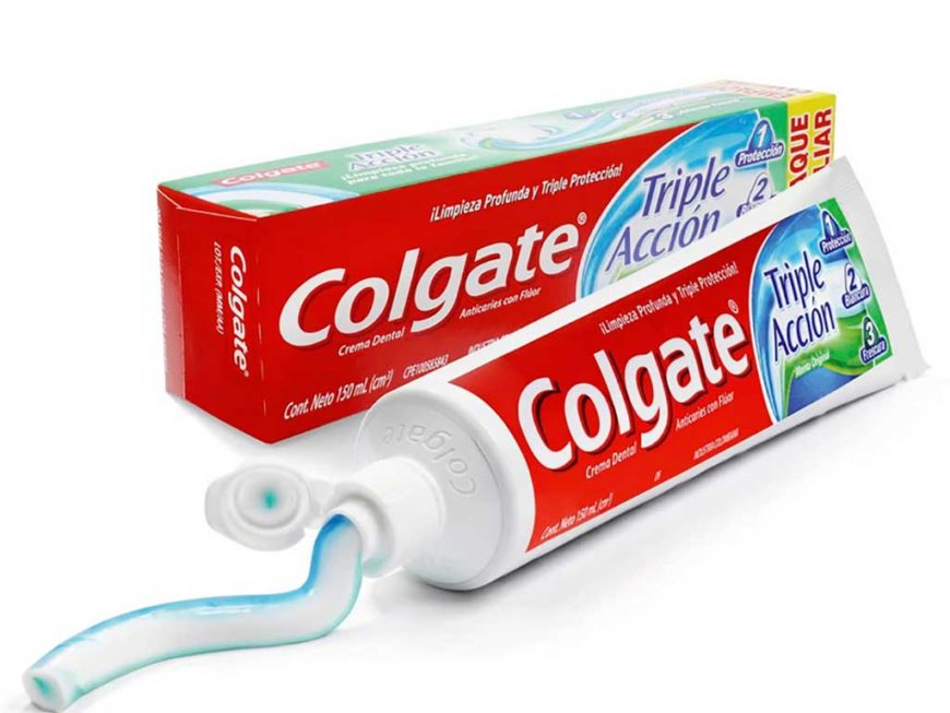 Productos de higiene bucal Colgate para vender en la tiendita